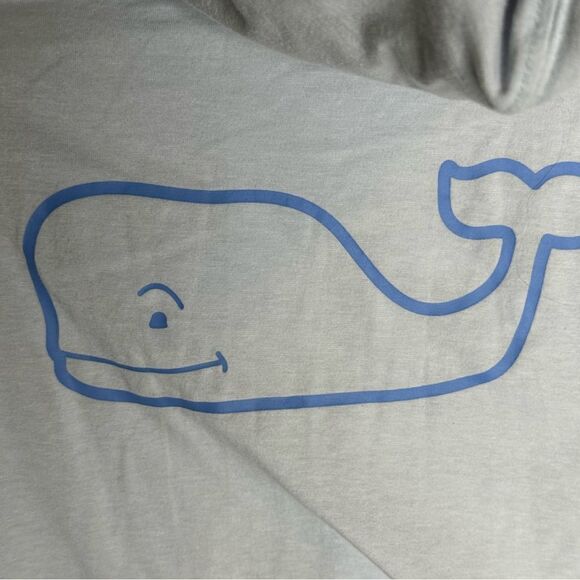 Vineyard Vines Edgartown Long Sleeve Graphic Design Small Hoodie in Pale Blue - Picture 6 of 7